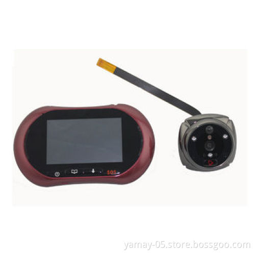 3.7" LCD Motion Detection Doorbell Home Smart Peephole
